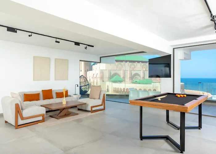 Thecasaedition - Bel Azur - Sea View & Hassan II Mosque Residency